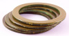 BS32 set four olive wide walled spacers